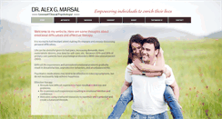 Desktop Screenshot of dralexmarsal.com